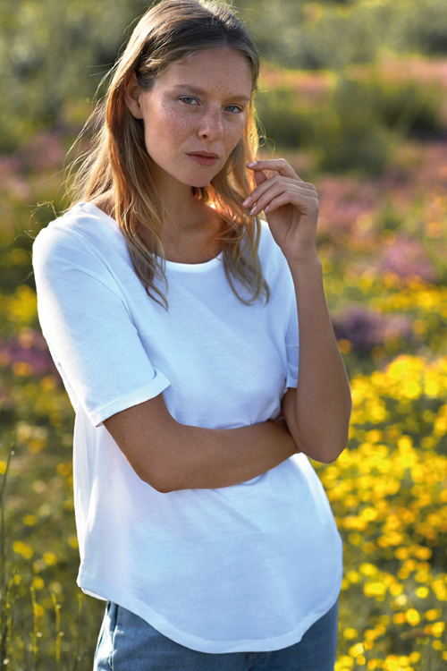 Ladies Loose Fit T-Shirt in vielen Farben aus 100% Bio-Baumwolle, zertifiziert hergestellt