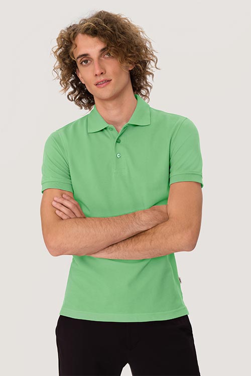 Berufsbekleidung Arztpraxis grünes Poloshirt Top HAK800