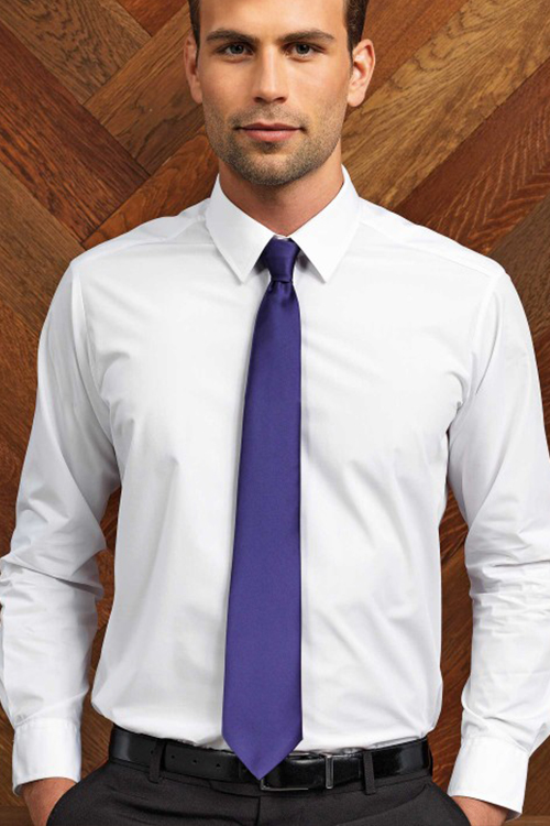 Krawatten und Halstücher Business Krawatte in vielen verschiedenen Farben aus Polyester PW765