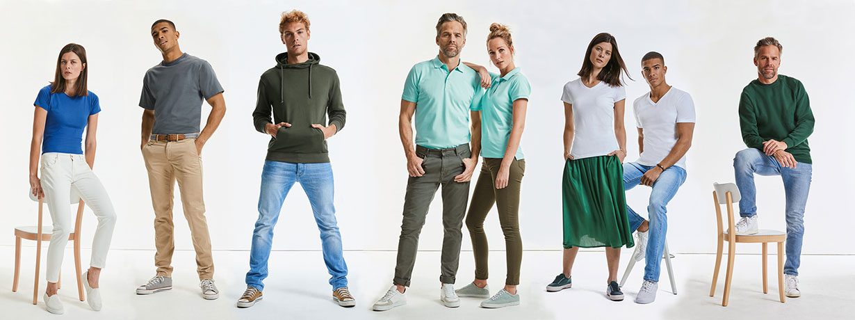 Diese Poloshirts, T-Shirts und Hoodies sind lässig und überzeugend - Service-Unternehmen lieben diesen Look