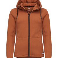 Pemberton Hood FZ Ladies 358419-20 Orange Rust Pemberton Hood FZ Ladies 358419-20 Orange Rust