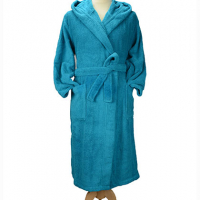 ARTG Bathrobe With Hood AR026 Deep Blue ARTG Bathrobe With Hood AR026 Deep Blue