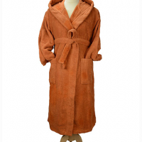 ARTG Bathrobe With Hood AR026 Terra ARTG Bathrobe With Hood AR026 Terra