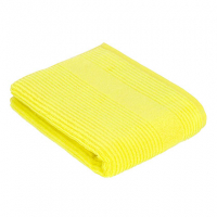 Vossen Tomorrow Duschtuch XF360D Electric-Yellow Farbe Electric Yellow, Vossen Tomorrow Duschtuch  Streifenstruktur Umweltfreundlich und zu 100% biologisch abbaubar Supersoft  60 °C waschbar Trockner geeignet  Größenlauf 67 x 140 cm