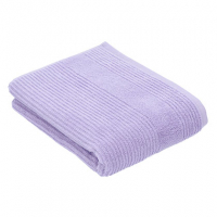 Vossen Tomorrow Duschtuch XF360D Iris Farbe Iris, Vossen Tomorrow Duschtuch  Streifenstruktur Umweltfreundlich und zu 100% biologisch abbaubar Supersoft  60 °C waschbar Trockner geeignet  Größenlauf 67 x 140 cm