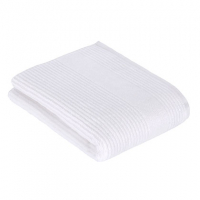 Vossen Tomorrow Duschtuch XF360D White Farbe White, Vossen Tomorrow Duschtuch  Streifenstruktur Umweltfreundlich und zu 100% biologisch abbaubar Supersoft  60 °C waschbar Trockner geeignet  Größenlauf 67 x 140 cm